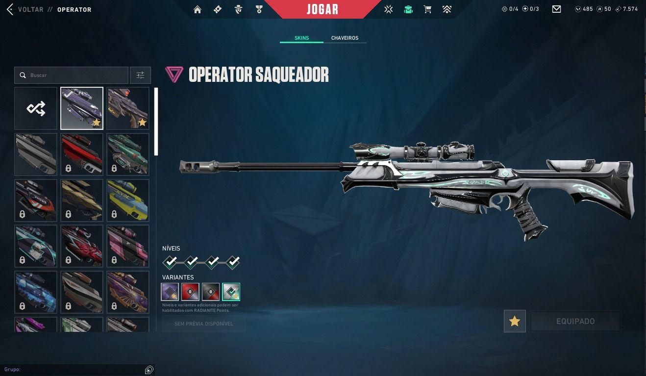 CONTA VALORANT Conta com ótimas skins e pronta para jogar!