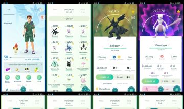 LVL 58 | 52 SHINIES + 2.3M DUST + ZEKROM + 3 MEWTWO + DIALGA 006A
