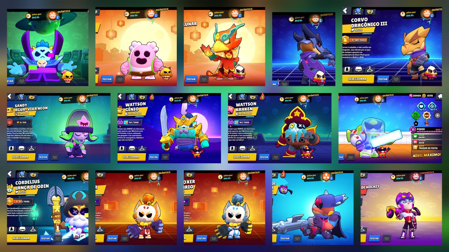 Conta de Brawl stars 46K de troféus