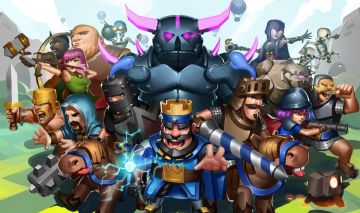 Conta boot de Clash Royale.