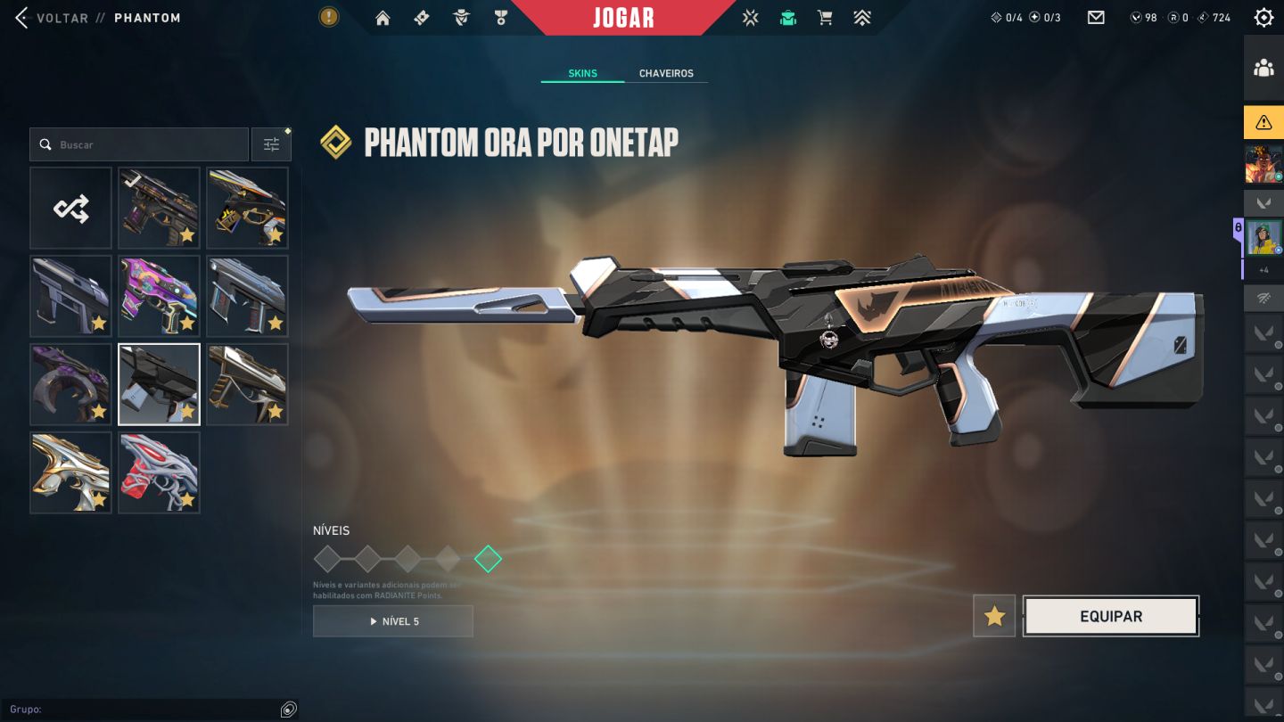 Conta valorant FULL ACESSO a pronta entrega , no precinho