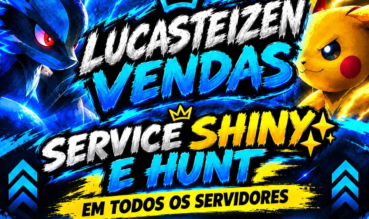 POKE ALLIANCE (PKA) SERVICE SHINY , SERVICE HUNT E POKELOG LIVE ON TODO PROCESSO