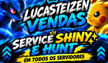 POKE ALLIANCE (PKA) SERVICE SHINY , SERVICE HUNT E POKELOG LIVE ON TODO PROCESSO