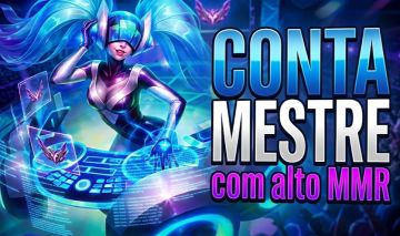 MESTRE / 310 SKINS / 107 CROMAS / TODOS CHAMP / 443 ÍCONES / TROCA NICK E EMAIL