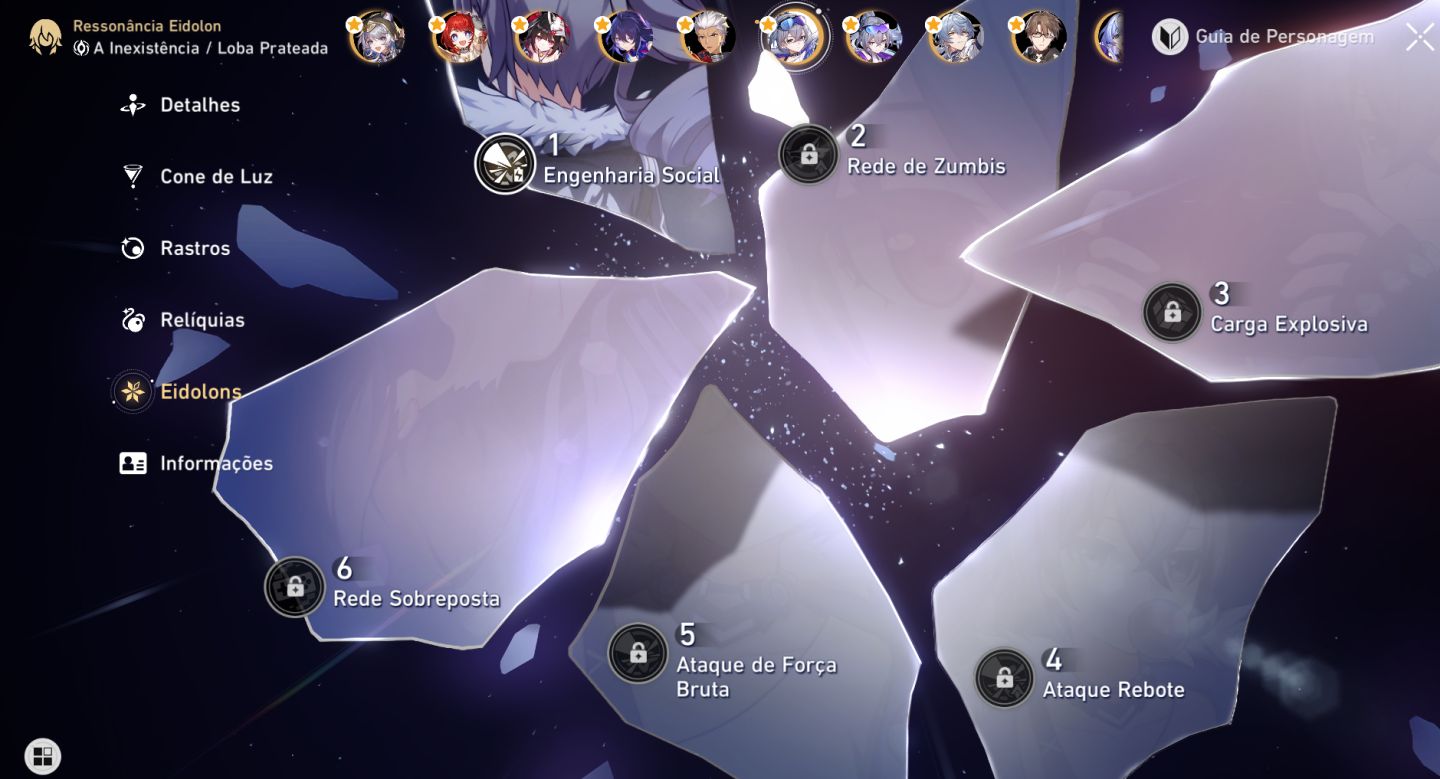 Honkai: Star Rail Conta Endgame Completa | 43 T5 | 35 Limitados | Cyrene e2