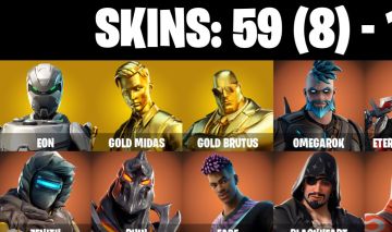 Conta fortnite eon+salve o mundo fundador+59 skins