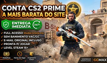 CS2 PRIME | PRONTA PRA JOGAR | FULL ACESSO | SEM BAN VAC/GC