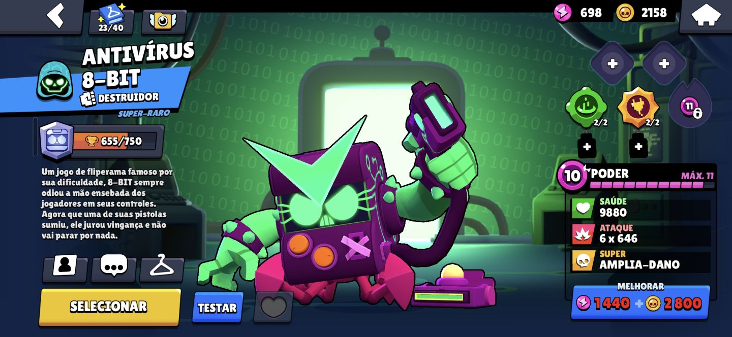CONTA DE BRAWL STARS EXTREMAMENTE RARA