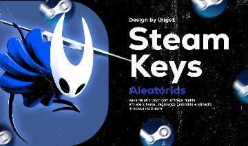 Steam Key Aleatória | Entrega Rápida + Chance de Alto Valor