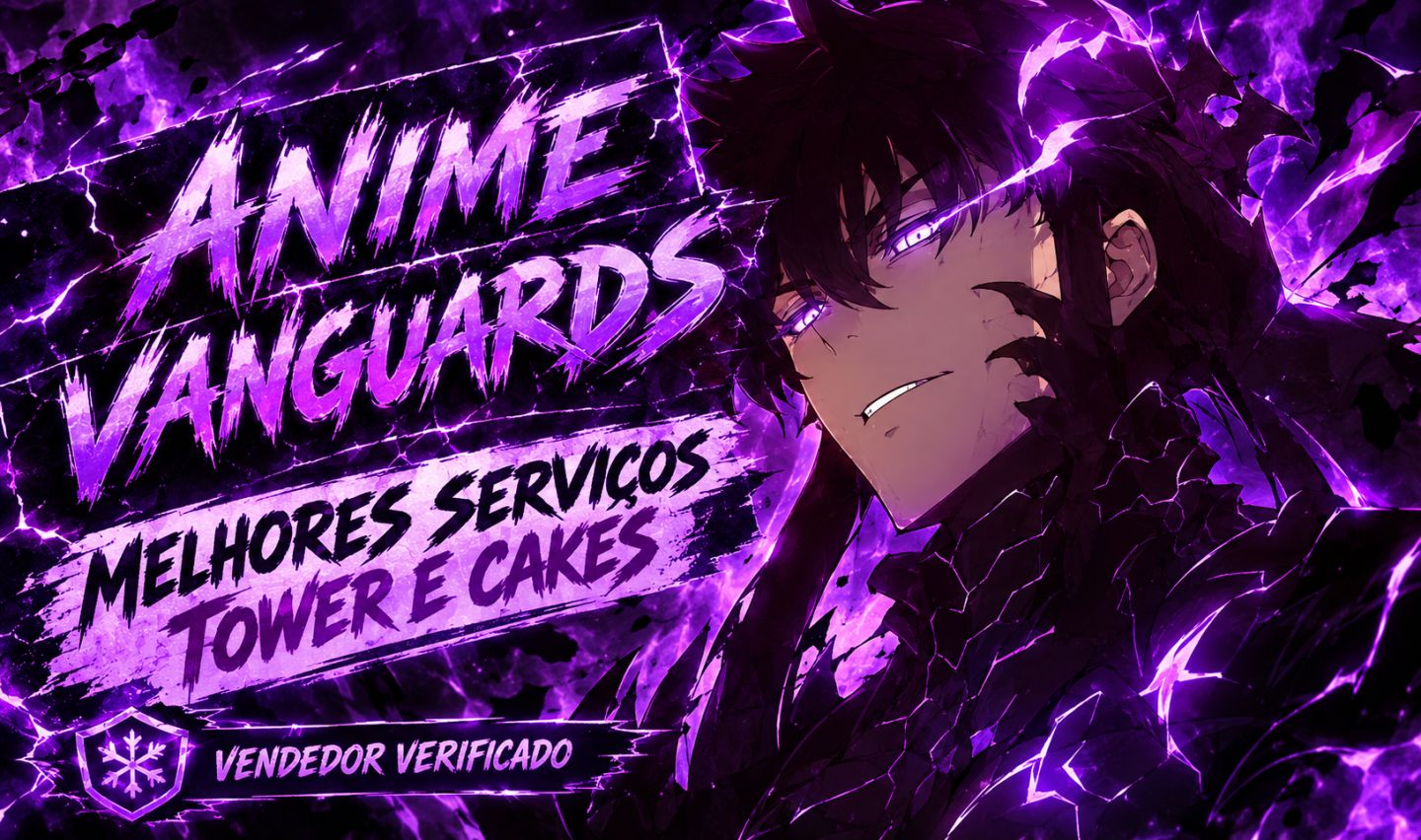Anime Vanguards serviços Tower e Bolos/Cakes