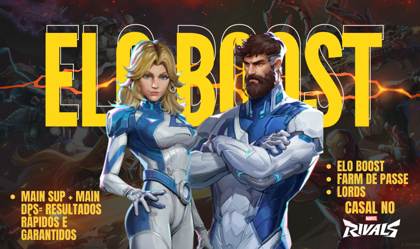 SERVIÇOS MARVEL RIVALS