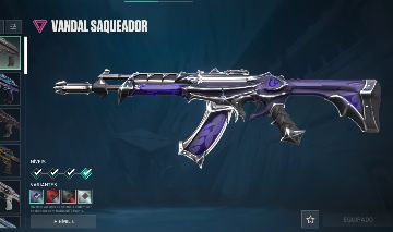 Conta valorant skin vandal saqueador
