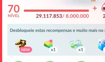 Conta Level 70 de 2016 Pokemon Go 38 Lendário e 38 shinys