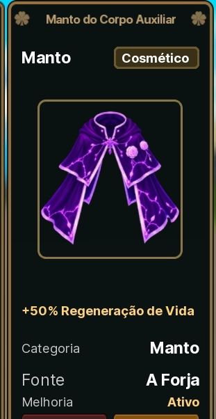 LENDAS DE TREVO( CLOVER LEGENDS) ACESSÓRIOS/ GRIMÓRIOS