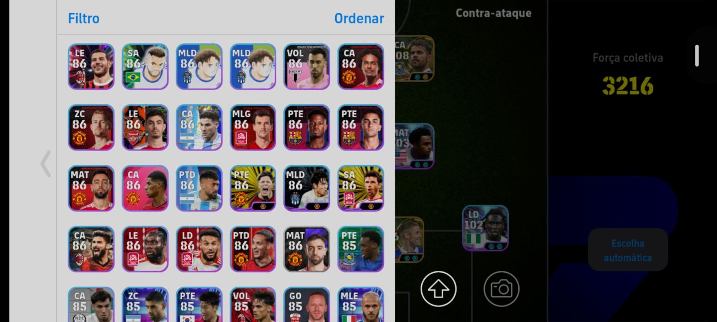 Conta de efootball com jogadores épicos de box paga