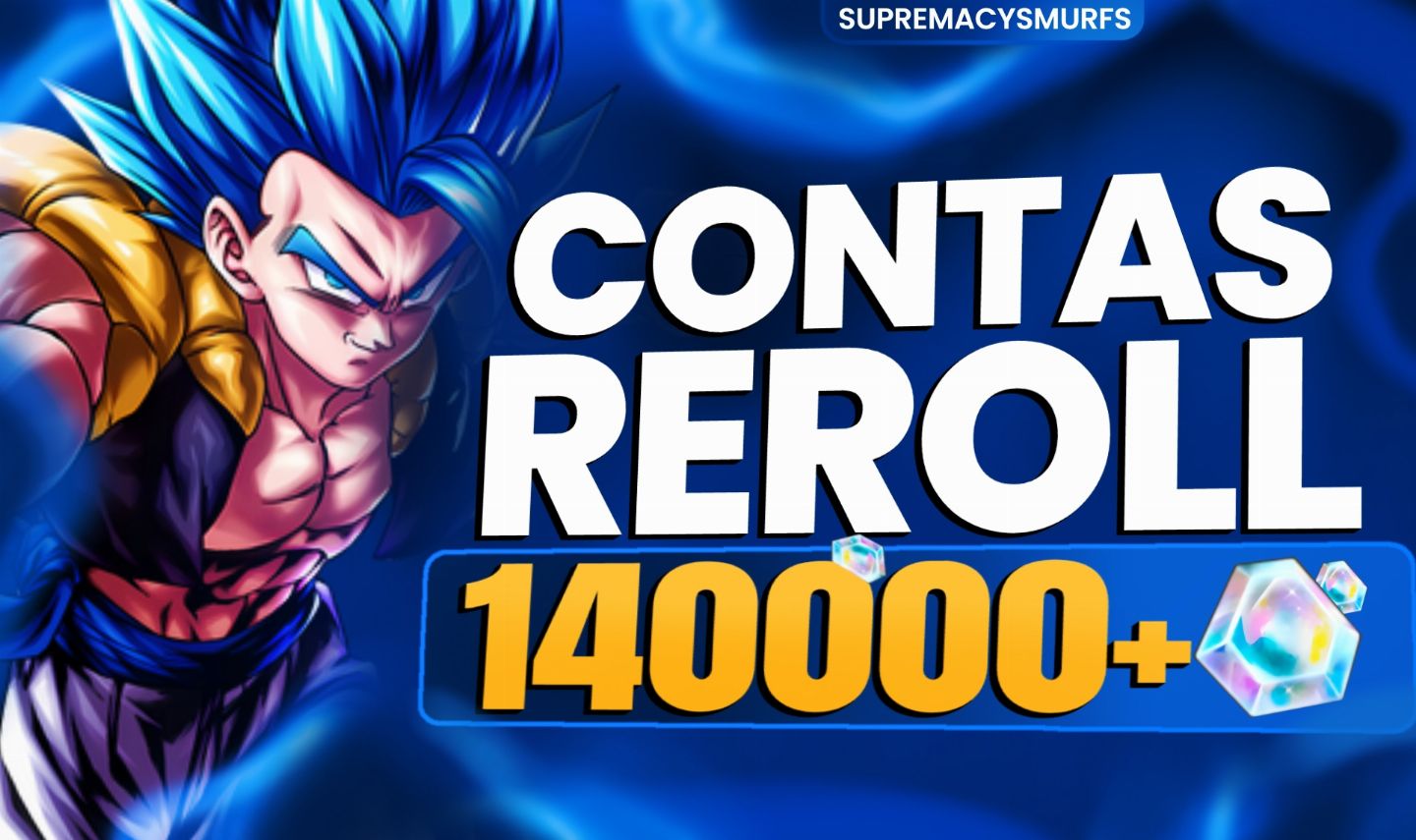 [PROMOÇÃO] CONTAS DRAGON BALL LEGENDS 120000+ CRISTAIS
