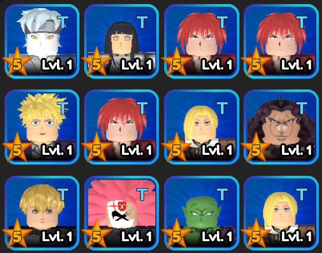 PERSONAGENS ALL STAR TOWER DEFENSE ASTD (PREÇO NEGOCIÁVEL)