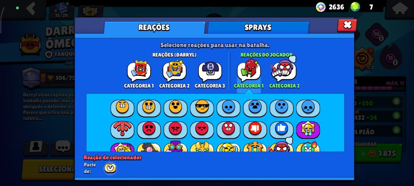 OFERTA DE CONTA DE BLAWL STARS 2020 COM SKIN