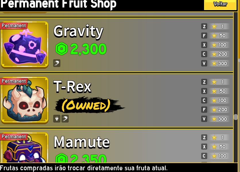 CONTA DE BLOX FRUITS COM TUDO DO JOGO!!/ TODAS GAMEPASS!!