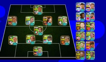 Conta Efootball com pele, Messi blitz curler, Hazard 109 e mais! Força 3292