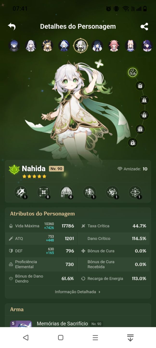 Conta Genshin