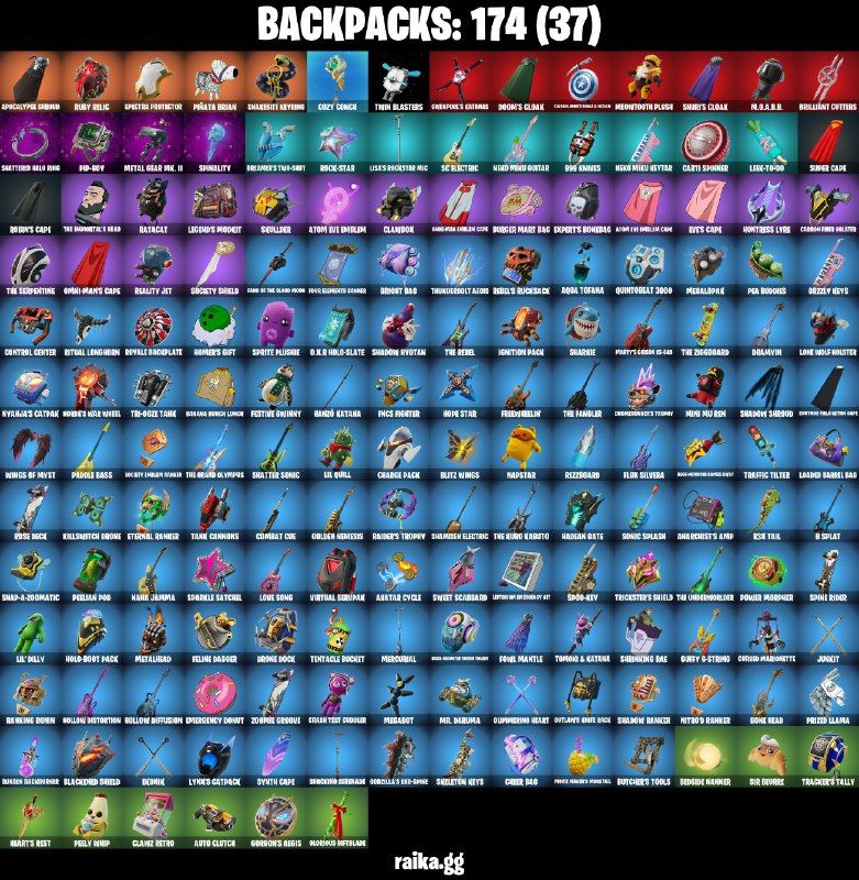 108 Skins - peter griffin, emma frost, doom, war machine, sub-zero mk3