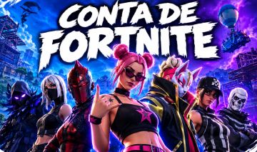 Conta de fortnite com 122 skins, 100 picaretas e atualmente com o clube ativado.