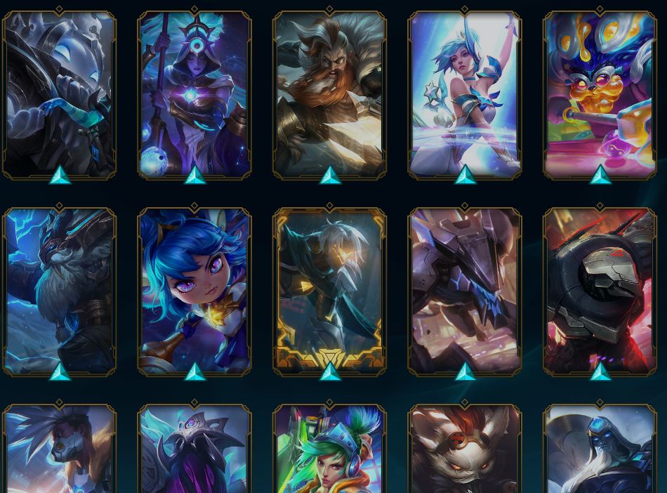 CONTA LOL | TODOS OS CAMPEÕES | PLATINA IV | 260 SKINS | +145K ESSÊNCIA AZUL