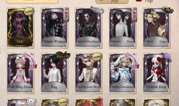 Identity V picture woman edward scissor hands
