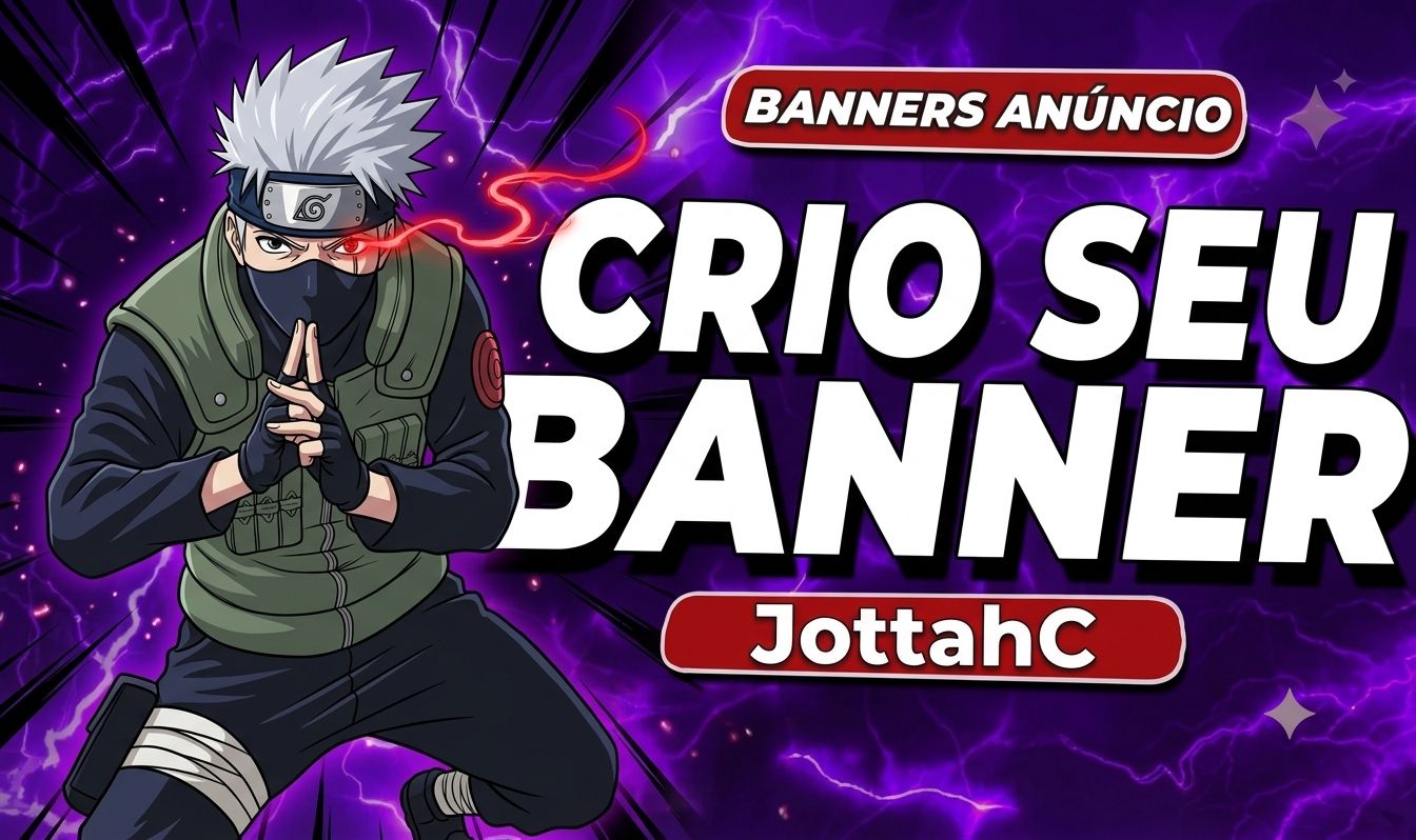 [PROMOÇÃO] Crio seu Banner Personalizado | Entrega Rápida e Preço Justo!