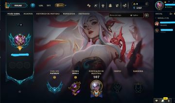 Conta lol platina