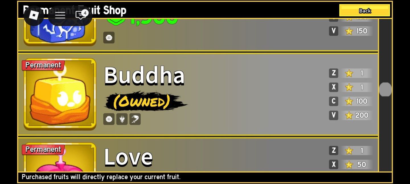 CONTA DE BLOX FRUITS
