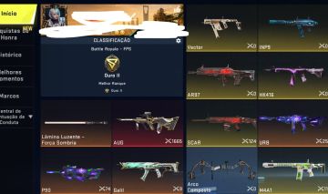Conta blood com aug eterna+ lâmina força sombria+ultras+lendárias!