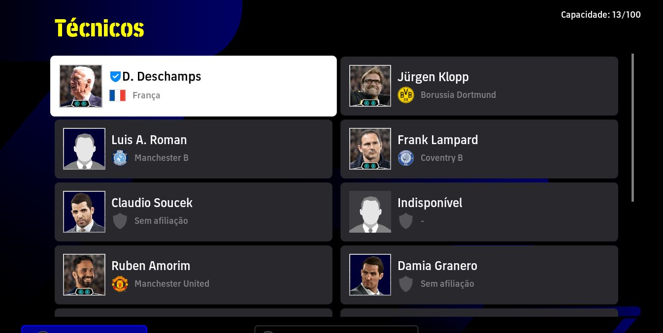 CONTA eFOOTBALL STEAM | FORÇA 3180 | GULLIT 107, ROMÁRIO 105, MODRI E DE BRUYNE