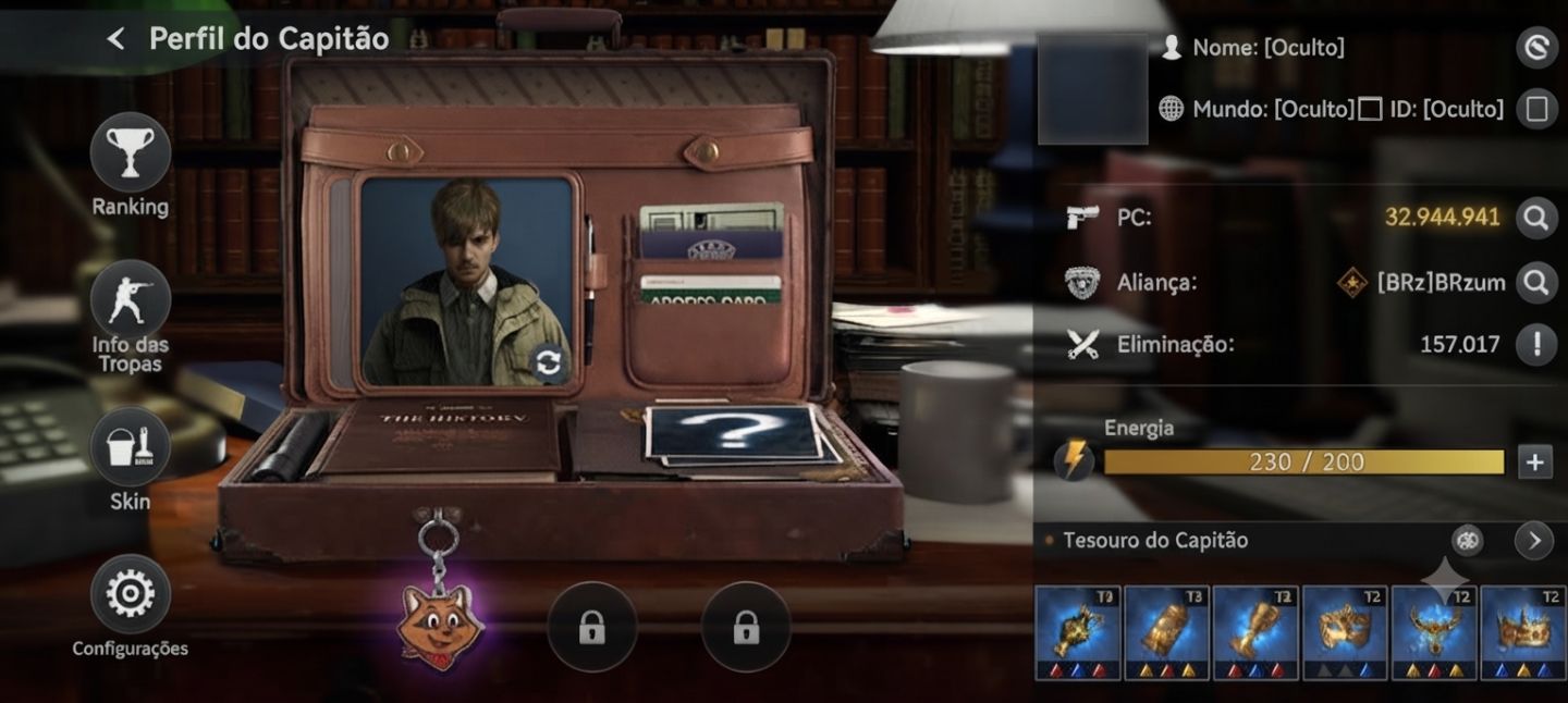 Conta RESIDENT EVIL Nv 28 | Poder 33+ | Mundo 19 | Heróis: Leon, Chris,Jill