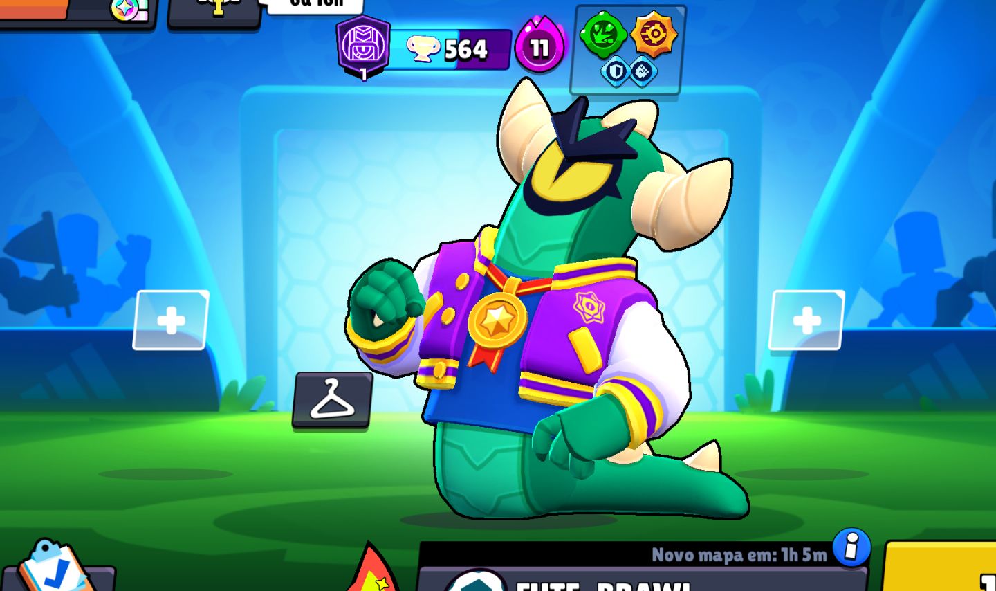 Conta brawl stars + clash royale (30k + 10k)