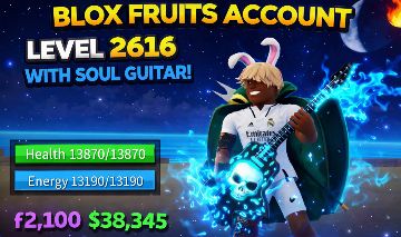 CONTA BLOX FRUITS COMPLETA + SOUL GUITAR | A MAIS BARATA DO GGMAX