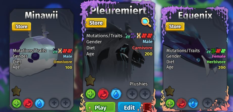 Creatures of Sonaria: Slots PVP/Venerados