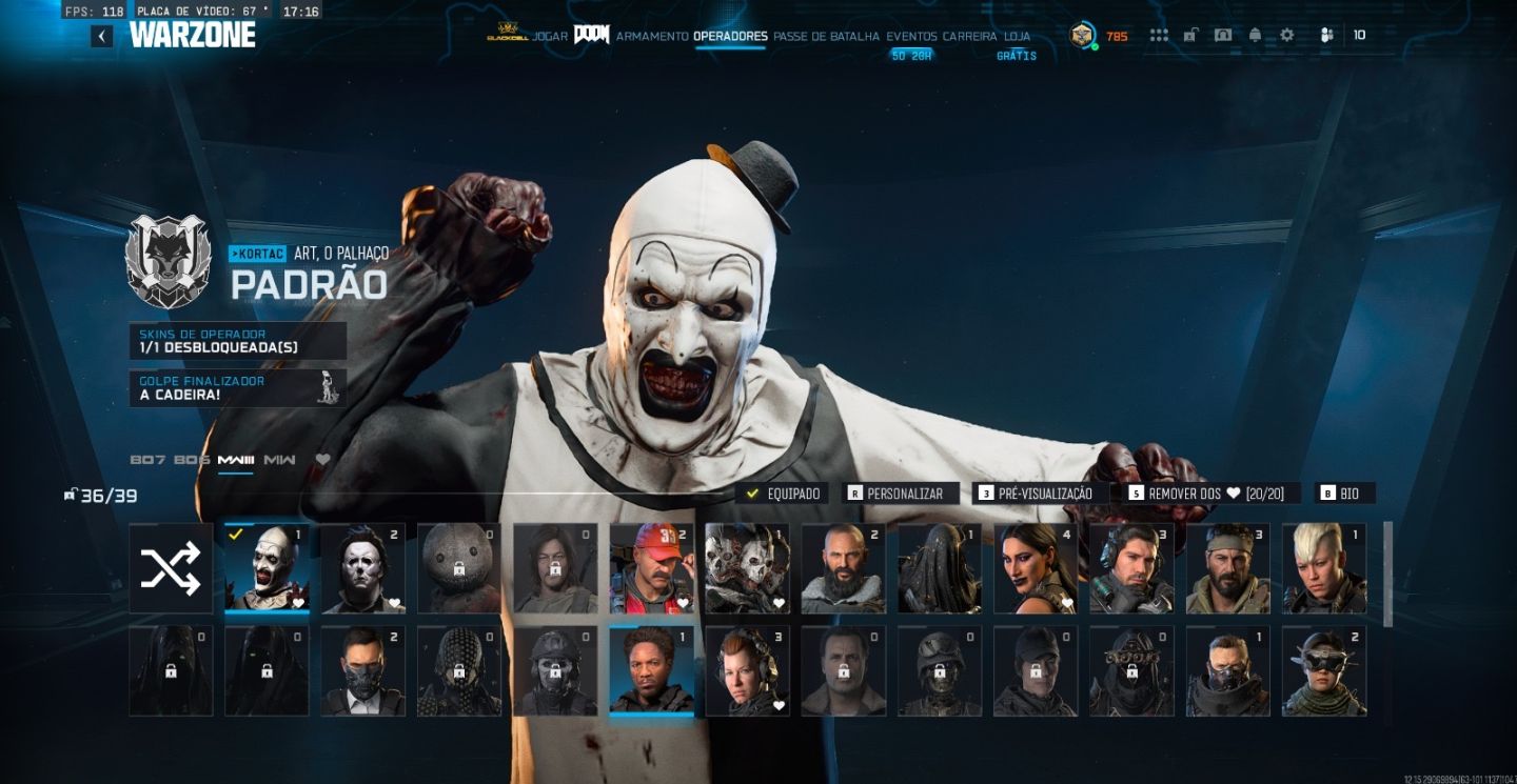 CONTA MESTRE PRESTÍGIO nivel 800 WARZONE BO7 BO6 MWIII