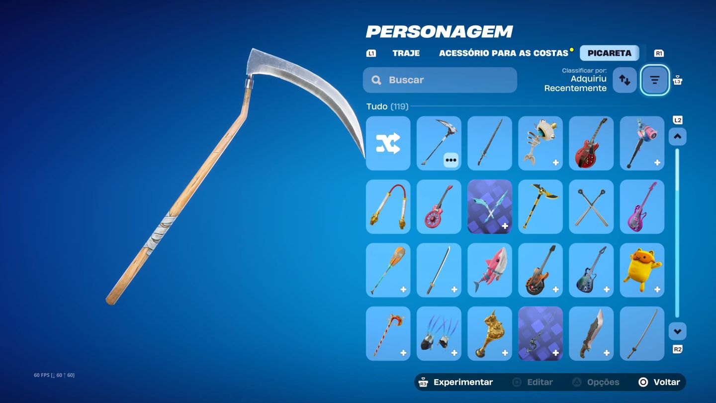 Conta Fortnite com vários itens (só para pc)