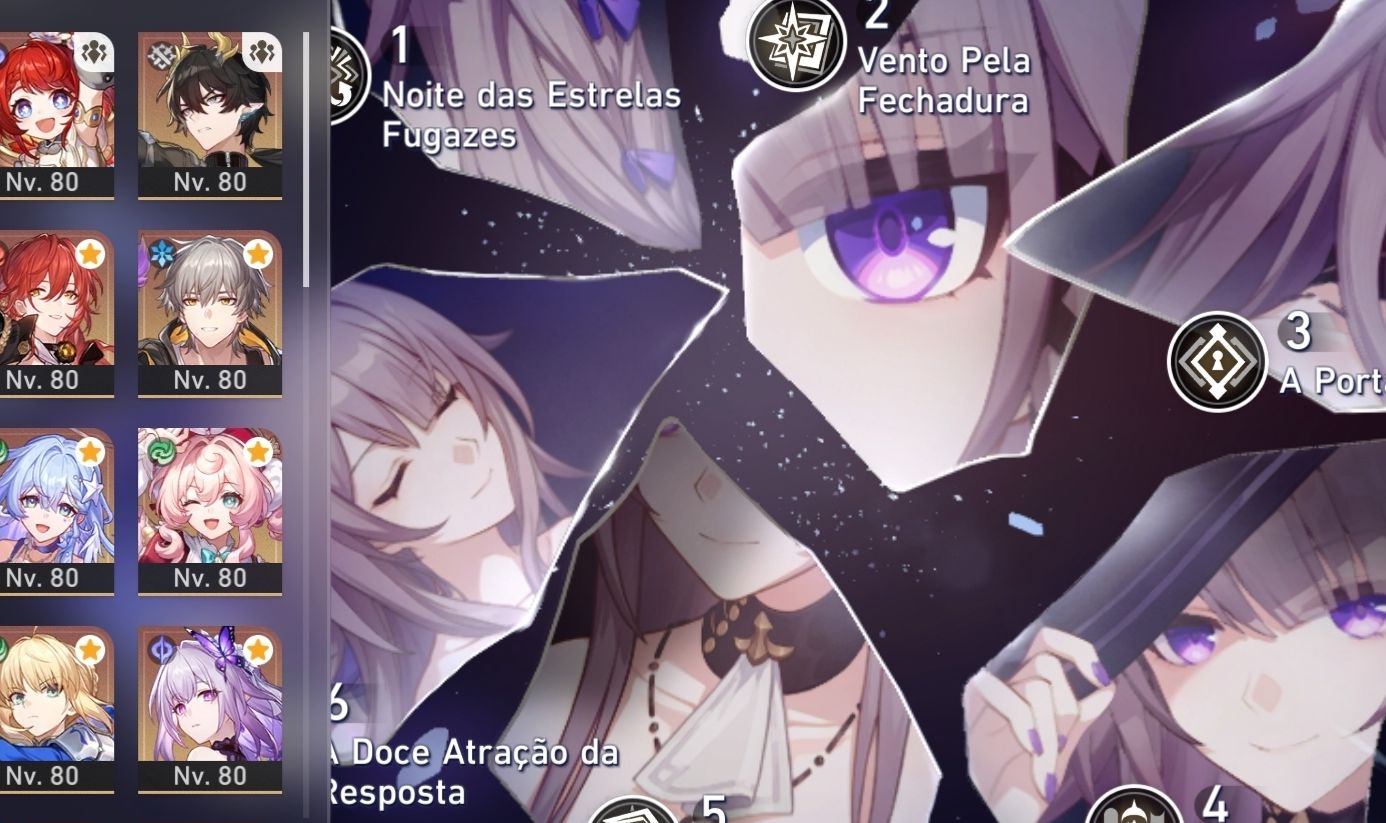 Herta E6S1 + 15 bonecot5, Castorice com skin.