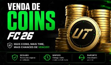 COINS FC 26, 5 REAIS A CADA 100K O MAIS BARATO DA GGMAX! (XBOX E PS)