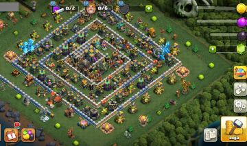 Conta de Clash of clans CV 14 full