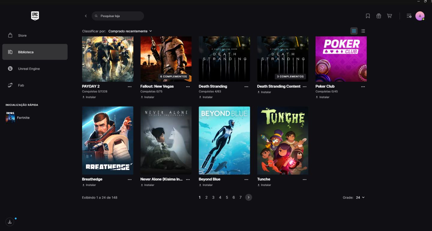 CONTA DE FORTNITE OG FULL ACESS + DE R$1500,00 GASTOS COM DIVERSOS JOGOS NA EPIC