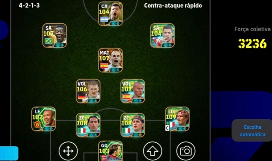 CONTA EFOOTBALL ZAGA ITALIANA E PELÉ