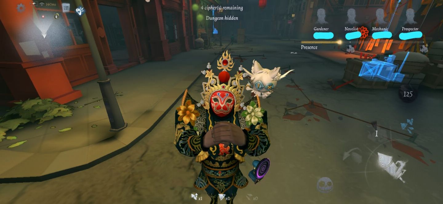 Identity v with much skins s limited and s more 6000k of fragments.