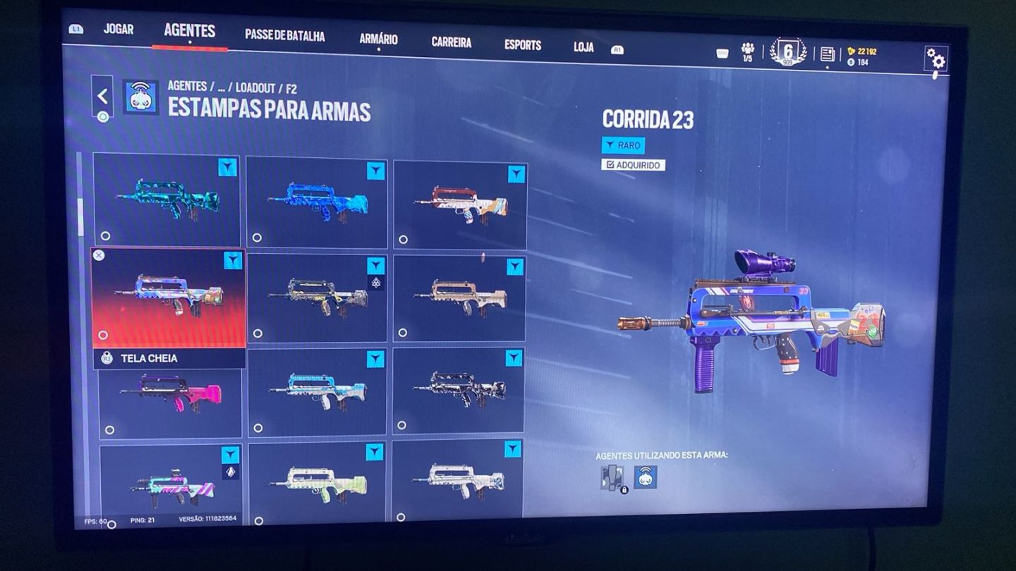 Conta Super RARA de R6