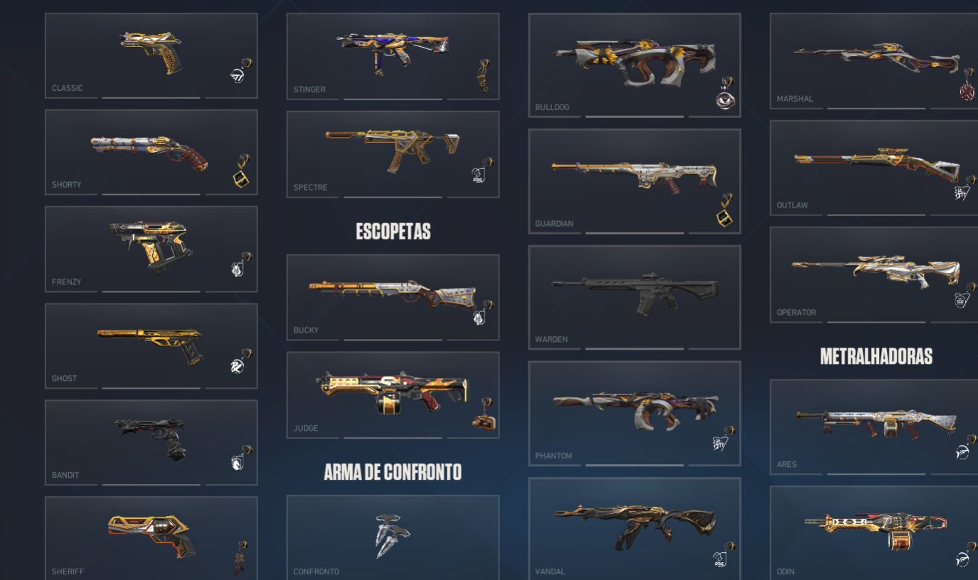 Conta com todos pacotes champions