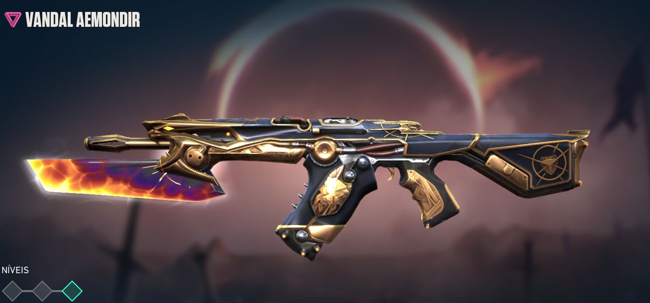Conta de valorant - nivel 69 - skins de armas e facas