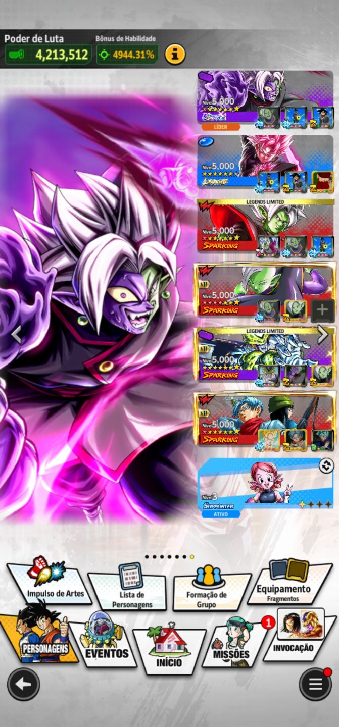 Future top , acesso id bandai